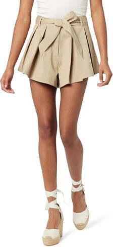 The Drop Women's Travertine Box-Pleated Shorts by @takkunda in Saudi Arabia