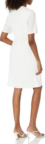 Anne Klein Women's Short Sleeve Wrap Dress W/O-Ring in Saudi Arabia