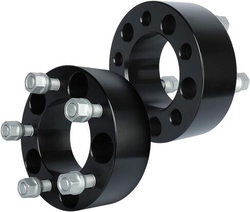 IRONTEK 5x114.3mm Wheel Spacer (2in 82.5mm Bore, 1/2" x 20 Studs) 5x4.5" to 5x4.5" Wheel Spacers Adapter 50mm FITS Ford Crown Victoria Explorer Mustang Ranger, Jeep Wrangler TJ, YJ, XJ, KJ, KK, ZJ, MJ in Saudi Arabia