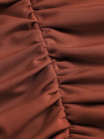 CIDER Strapless Ruched Crop Top in Kuwait