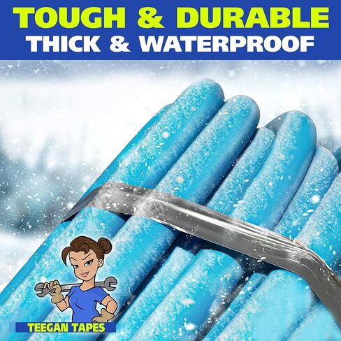 2 PACK - Duct Tape Heavy Duty | Waterproof Duct Tape for Outdoor Use| HVAC Duct Tape | No Residue Duct Tape | Ultimate Repair Bonding Tape | Large Roll of Duct Tape | 2-Pack, 2 in X 40 Yards in Kuwait