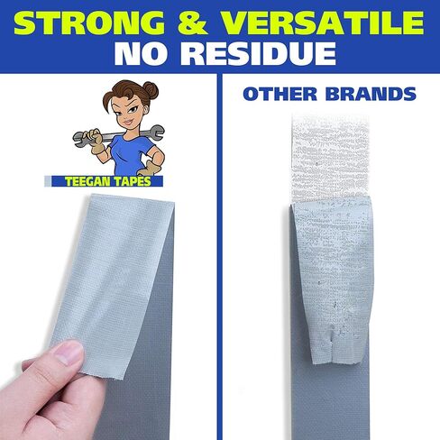 2 PACK - Duct Tape Heavy Duty | Waterproof Duct Tape for Outdoor Use| HVAC Duct Tape | No Residue Duct Tape | Ultimate Repair Bonding Tape | Large Roll of Duct Tape | 2-Pack, 2 in X 40 Yards in Kuwait