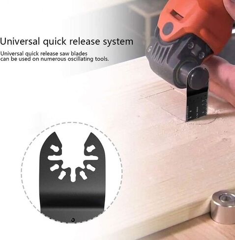 أفضل 60 مجموعة شفرات متأرجحة لتقطيع الخشب والمعادن مع موازين قياس تناسب كابل Multimaster Porter Black & Decker Craftsman Ryobi in Kuwait