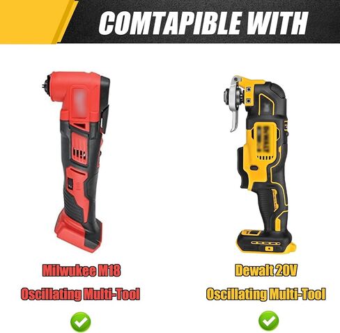 Oscillating Multitool Saw Blades for Cutting Roofing Shingles,PVC Carpet,Cardboard,Alloy Steel Carpet Cutting Oscillating Hook Blades Fits for Dewalt & Milwaukee in Saudi Arabia