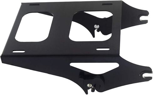 2 Up حزمة جولة قابلة للفصل باك رف تركيب الأمتعة لـ 2014-2021 Harley Touring Street Glide/Electra Glide/Road Glide/Road King in Kuwait