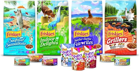 Friskies Wet Cat Food, Meaty Bites, 3-Flavor Variety Pack, 5.5-Ounce Can, Pack Of 12 in Saudi Arabia