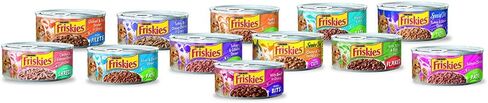 Friskies Wet Cat Food, Meaty Bites, 3-Flavor Variety Pack, 5.5-Ounce Can, Pack Of 12 in Saudi Arabia