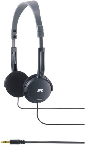 سماعات رأس JVC HA-L50B سوداء قابلة للطي وخفيفة الوزن وأنيقة HAL50 in Kuwait