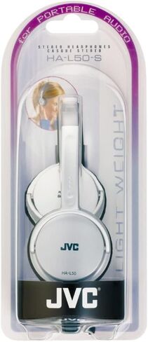 سماعات رأس JVC HA-L50B سوداء قابلة للطي وخفيفة الوزن وأنيقة HAL50 in Kuwait