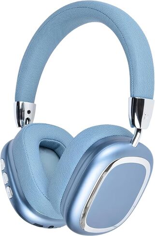 Wireless Bluetooth Headphones, 10H Playtime, Noise Cancelling, HiFi Stereo Over Ear Headphones with Microphone, Foldable Lightweight Bluetooth 5.3 Headphones for Travel/Office, Black in Saudi Arabia