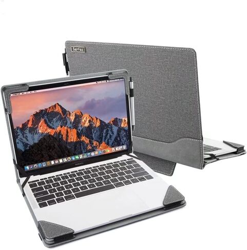 حافظة غطاء متوافقة مع جهاز كمبيوتر محمول Acer Aspire 3 A315-59/58/56/55G/54/44/42/22/23/34، مقاس 15 بوصة، Aspire 5 A515 مقاس 15.6 بوصة، غطاء حماية من جلد البولي يوريثان in Kuwait