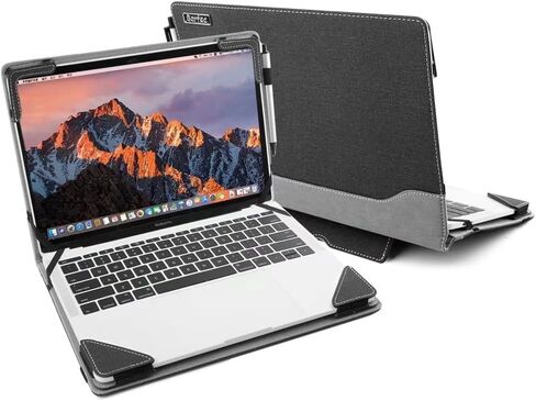 حافظة غطاء متوافقة مع جهاز كمبيوتر محمول Acer Aspire 3 A315-59/58/56/55G/54/44/42/22/23/34، مقاس 15 بوصة، Aspire 5 A515 مقاس 15.6 بوصة، غطاء حماية من جلد البولي يوريثان in Kuwait