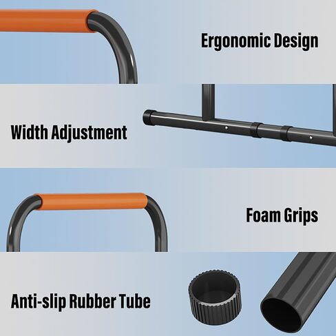Dip Bars for Home, Calisthenics Equipment, Functional Heavy Duty Dip Stand Station Adjustable Parallel Bars in Saudi Arabia