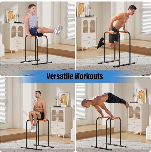 Dip Bars for Home, Calisthenics Equipment, Functional Heavy Duty Dip Stand Station Adjustable Parallel Bars in Saudi Arabia
