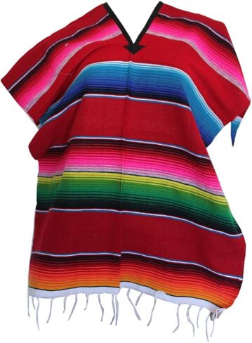 Leos Imports (TM المكسيكي Sarape Serape للأولاد/البنات المعطف in Saudi Arabia
