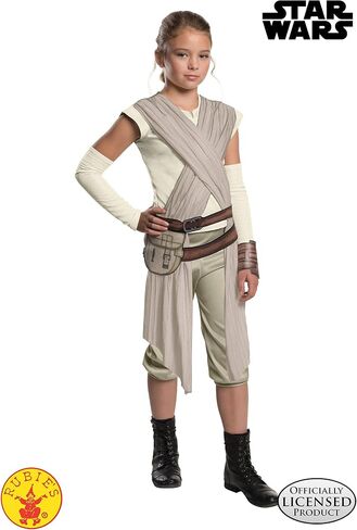 Star Wars: The Force Awakens Child's Deluxe Rey Costume, Large in Saudi Arabia