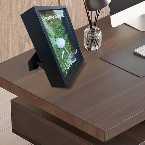 COTABATY ديكور الجولف Gag Wall Art هدايا رائعة للاعبي الجولف، كرة حقيقية وقمزة، مضحكة في حالة هدية زجاجية لكسر الطوارئ، هدايا جولف للرجال فريدة من نوعها، هدايا عيد ميلاد للأب أو الأم in Kuwait
