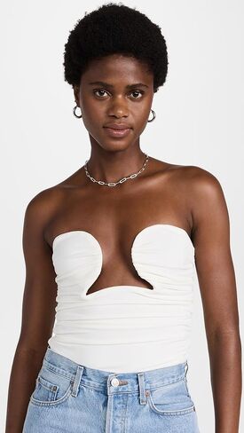 بلوزة دومينيك واير بوستير للسيدات من Pixie Market in Kuwait