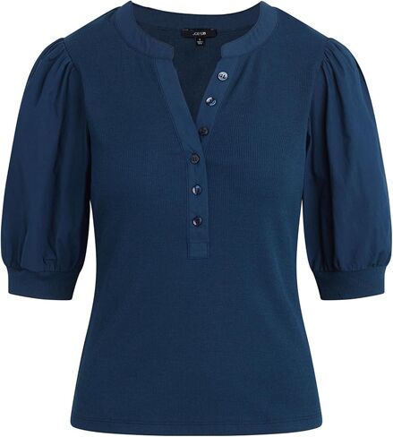 Joe's Women's The Lena Short Sleeve Blouse in Saudi Arabia