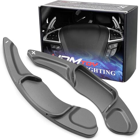 iJDMTOY Blue CNC Billet Aluminum Large Paddle Extensions Compatible with 2013-2020 2nd Gen Ford Fusion, 2013-2016 Ford Edge, 2016-2018 Lincoln MKX in Saudi Arabia