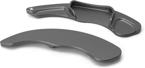 iJDMTOY Blue CNC Billet Aluminum Large Paddle Extensions Compatible with 2013-2020 2nd Gen Ford Fusion, 2013-2016 Ford Edge, 2016-2018 Lincoln MKX in Saudi Arabia