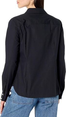 قميص Nautica النسائي بأزرار أمامية وأكمام طويلة in Saudi Arabia