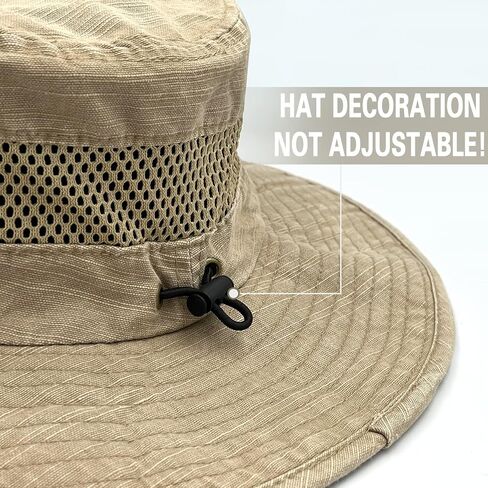 Fishing Hat Sun Protection Boonie Bucket Hat for Men Women Breathable Wide Brim Packable Mesh Safari Cap for Outdoor in Saudi Arabia