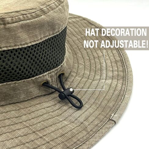 Fishing Hat Sun Protection Boonie Bucket Hat for Men Women Breathable Wide Brim Packable Mesh Safari Cap for Outdoor in Saudi Arabia
