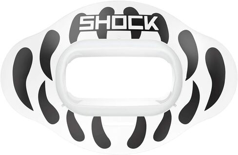 Shock Doctor Interchange Shield for Lip Guard - Mouthpiece NOT Included - for Football | Swap Lip Guard Shield Design. Single or Double Pack. in Saudi Arabia