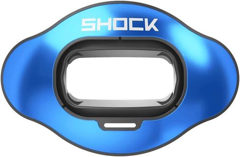 Shock Doctor Interchange Shield for Lip Guard - Mouthpiece NOT Included - for Football | Swap Lip Guard Shield Design. Single or Double Pack. in Saudi Arabia