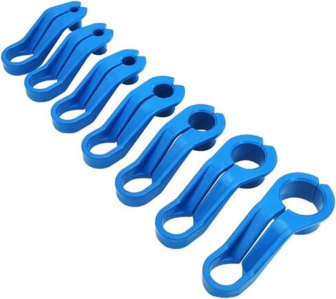 مجموعة قطع أدوات خط الوقود المتردد 7 قطع، تتضمن 1/4 5/16 3/8 1/2 5/8 3/4 7/8 بوصة خط تبريد زيت ناقل الحركة مجموعة قطع الاتصال السريع أداة إزالة خط الوقود المتوافقة مع المركبات تقريبًا in Kuwait