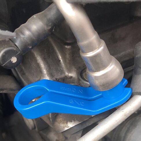 مجموعة قطع أدوات خط الوقود المتردد 7 قطع، تتضمن 1/4 5/16 3/8 1/2 5/8 3/4 7/8 بوصة خط تبريد زيت ناقل الحركة مجموعة قطع الاتصال السريع أداة إزالة خط الوقود المتوافقة مع المركبات تقريبًا in Kuwait