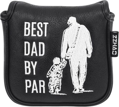 Golf Putter Cover | Funny Magnetic Mallet Putter Cover | Fits Most Mallet Putters | Golf Gifts for Dad | Golf Accessories for Men | 5.5 x 4.7 x 1.2 Inches in Saudi Arabia