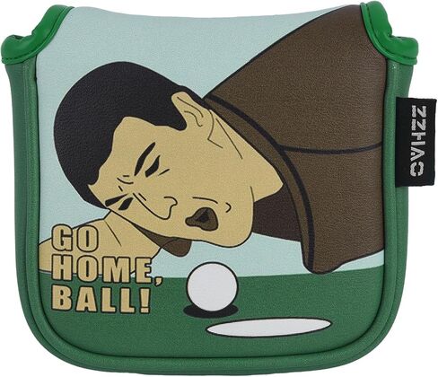 Golf Putter Cover | Funny Magnetic Mallet Putter Cover | Fits Most Mallet Putters | Golf Gifts for Dad | Golf Accessories for Men | 5.5 x 4.7 x 1.2 Inches in Saudi Arabia