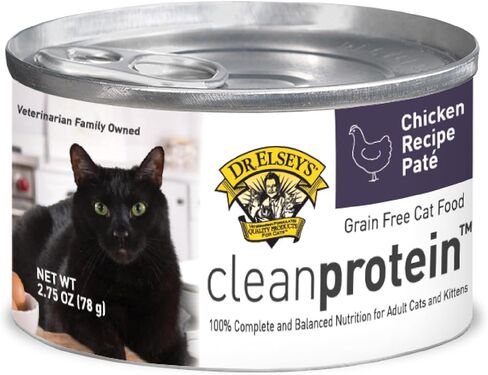 Dr. Elsey's cleanprotein Chicken Recipe Wet Cat Food (Case of 24), 2.75 oz Canned Food in Saudi Arabia