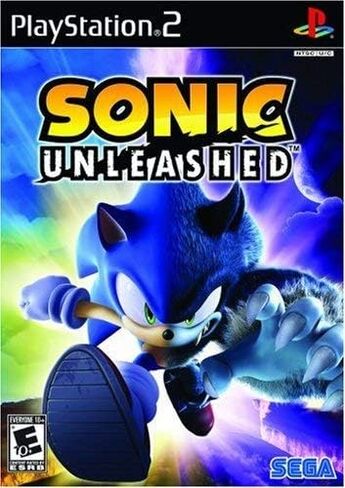 لعبة Sonic Unleashed - بلاي ستيشن 2 (متجددة) in Saudi Arabia
