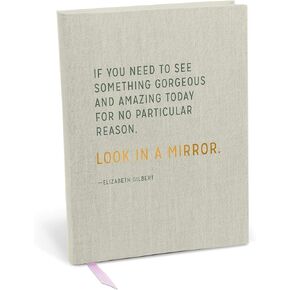 إم آند فريندز إليزابيث جيلبرت مجلة تحويل الحياة، مجلة تحفيزية، 5.75 × 7.5 بوصة in Kuwait