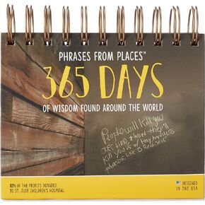 Calendar - A Daily Inspirational Perpetual (Reusable Every Year) Desktop Calendar, 5.25 x 5.5 in