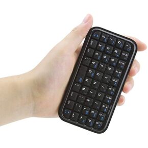 Bluetooth 3.0 Keyboard,Rechargeable Mini Slim Travel Size Wireless Pocket Keypad Small Portable 49 Keys Keyboard for PC Notebook Tablets Smartphones