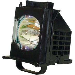 FI Lamps Replacement Lamp with Housing for Mitsubishi WD-65735, WD-65736, WD-65737, WD-65835 (915B403001), Black, 1 Count (Pack of 1)