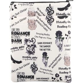 Morally Grey Book Sleeve Smut Slut Book Cover Smutty Gift Spicy Club Gift Dark Romance Lovers Gift Reader Gift Bookworm Gift (MorallyEscapingDirtierBS)