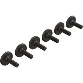 ARRMA Large Head Screw M3x10mm (6), ARA727310