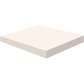 Dream Solutions USA Upholstery Visco Memory Foam Square Sheet- 3.5 lb High Density 1"x15"x15" for Sofa, Chair Cushions, Pillows, May Relieve Backache & Bed Sores
