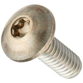 Small Parts 1412MTT188 18-8 Stainless Steel Truss Head Machine Screw, Meets ASME B18.6.3, T27 Star Drive, 1/4"-20 Thread Size, 3/4" Length, Fully Threaded, Imported (Pack of 25)