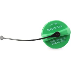 Green Fuel Gas Cap Replace 52013994AB Compatible with Dodge Jeep Ram Diesel - 2011-2012 Ram 2500, 2011-2022 Ram 3500 4500 5500, 2007-2010 Dodge Ram 2500 3500, 2020-2022 Wrangler, 2021-2022 Gladiator