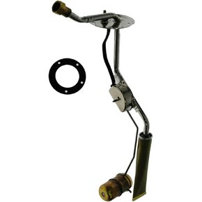 TRQ Stainless Steel Sending Unit with 3/8" Line Compatible with Chevrolet Bel-Air 150 210
