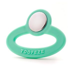 Ice Cold Baby Teether Toy – Fast Pain Relief – All Natural Silicone and Stainless – Ages 3 mos+ (Mint Green)