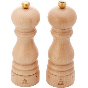 Peugeot Paris U'Select Salt and Pepper Mill Set, 7.09in, Natural