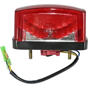 Tail Light-Brake Rear Light Fit for Yamaha Banshee 350 Blaster 200 Rear Taillight Lens Bulb 2002-2006