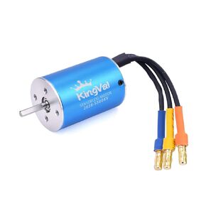 Replacement 2838 3200KV Brushless Sensorless Motor Shaft 3.175mm Compatible with 1/14 1/16 RC Car